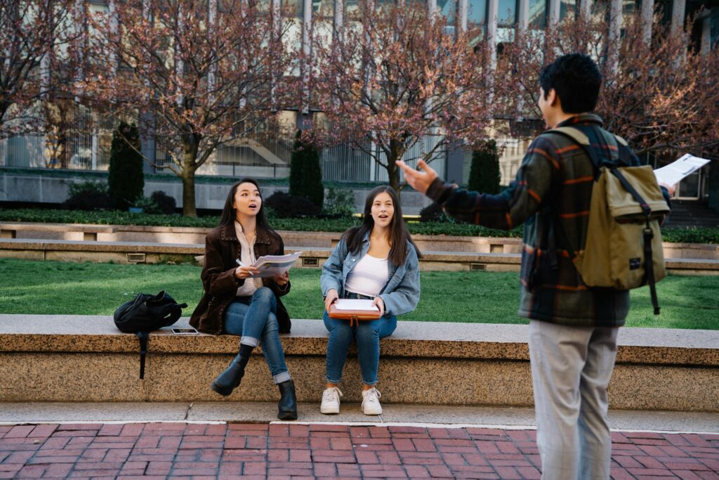 fully funded scholarships 2025 Fulbright scholars at American university campus