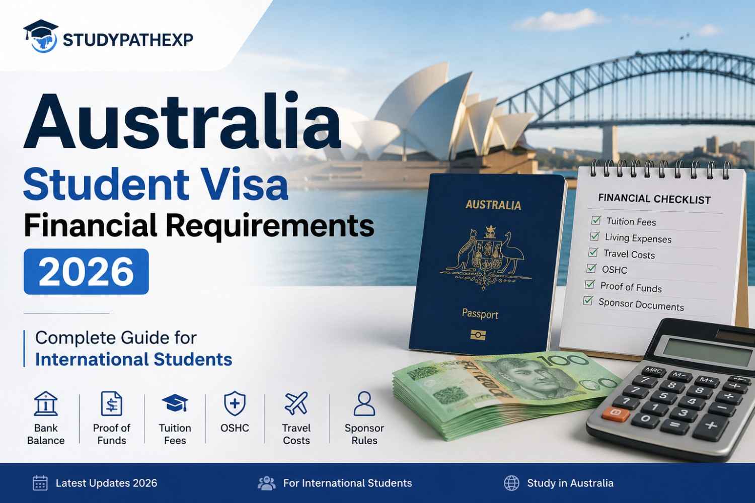 Australia Student Visa Financial Requirements 2026: Complete Guide for International Students