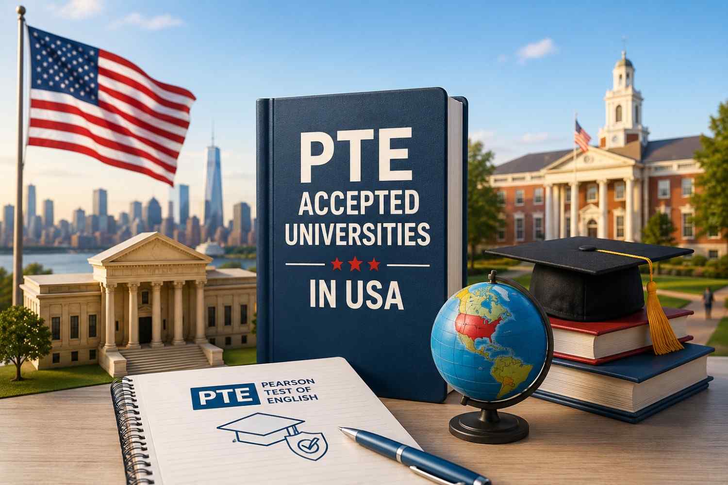 PTE Accepted Universities in USA 2026: Complete List With Minimum Score Requirements