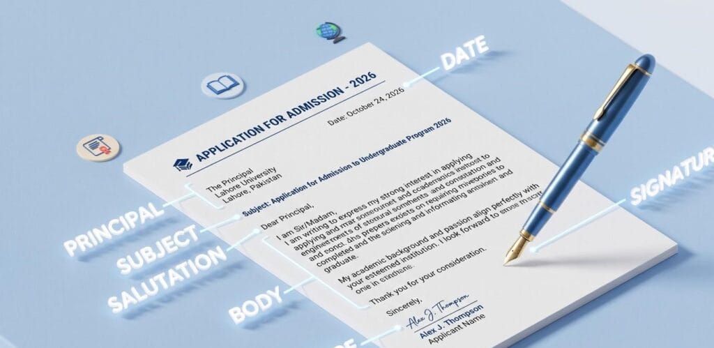 how to write application for bonafide certificate