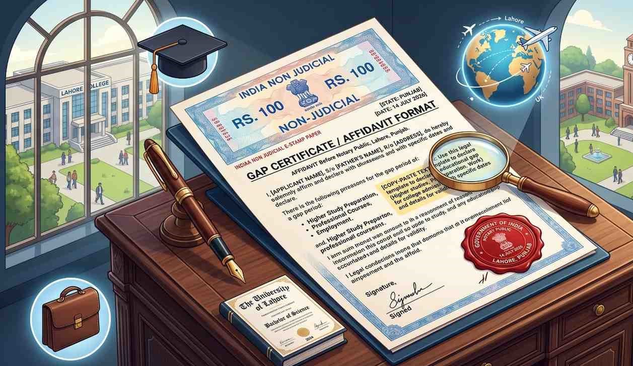 Gap Certificate Format: 4 Free Copy-Paste Templates (2026 Legal Guide)