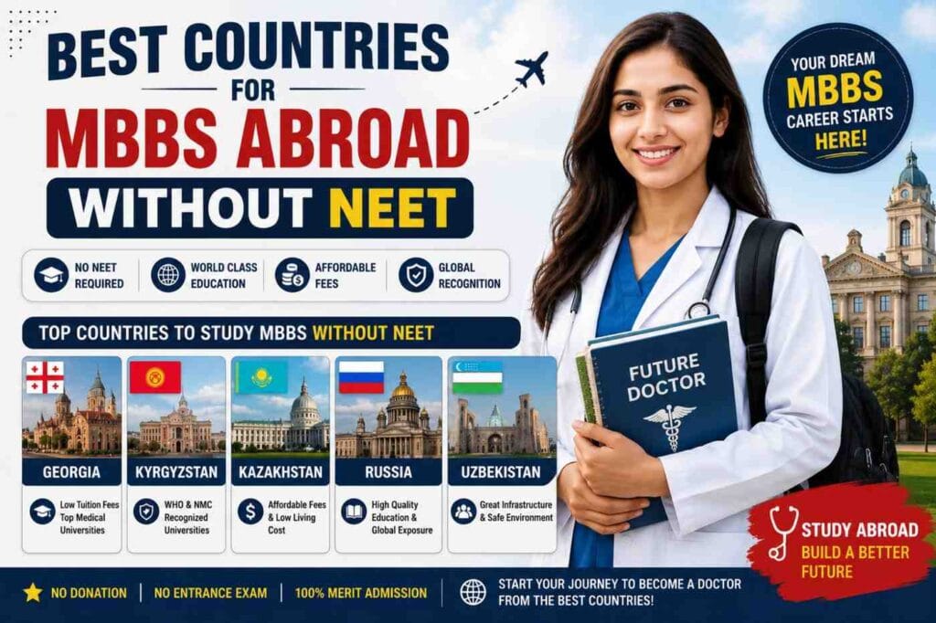 Best Countries for MBBS Abroad Without NEET