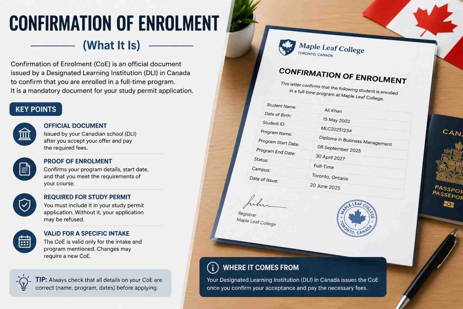 What Is a Confirmation of Enrolment? Complete Guide for International Students (2026)