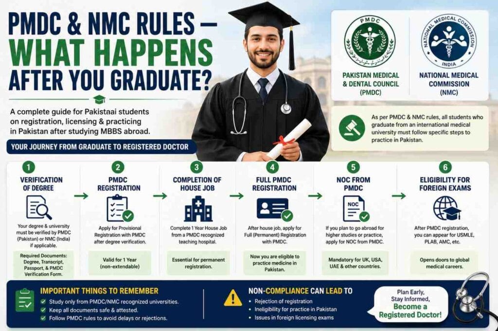 PMDC  NMC Rules  What Happens After You Graduate