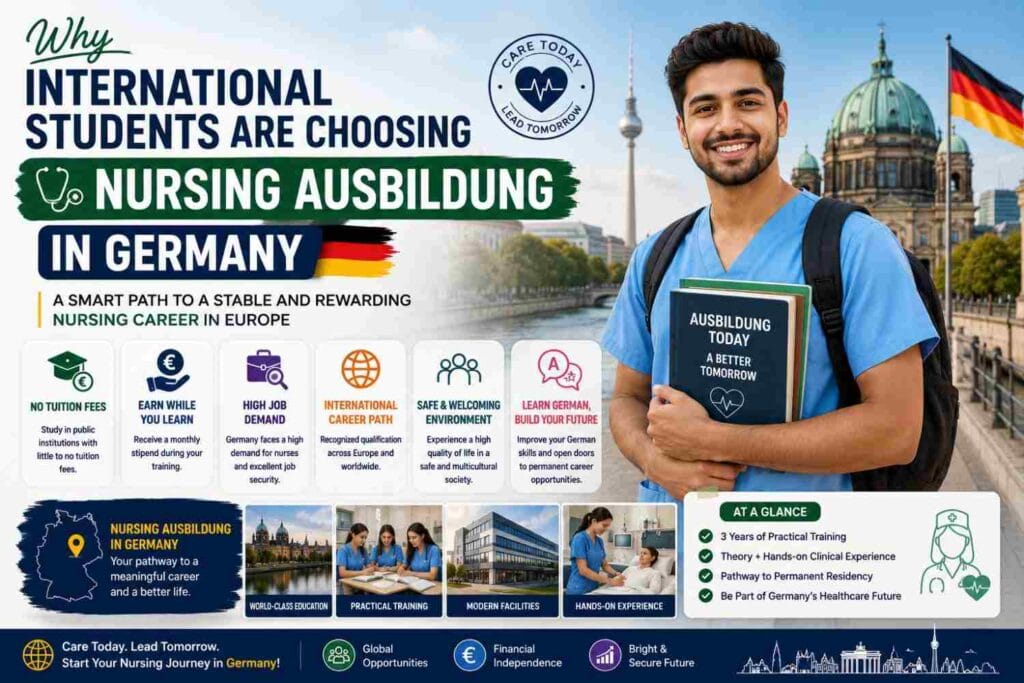 Why International Students Are Choosing Nursing Ausbildung in Germany